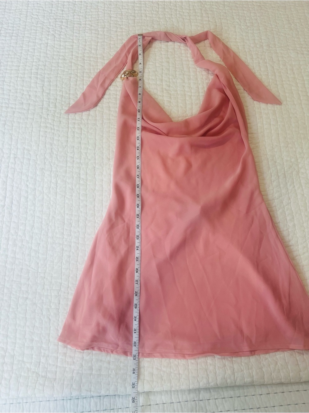 Peppermayo Pink Halter Mini Dress - Picture 8 of 15
